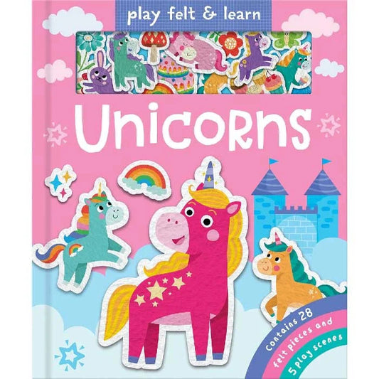 Play Felt & Learn Unicorns Book
