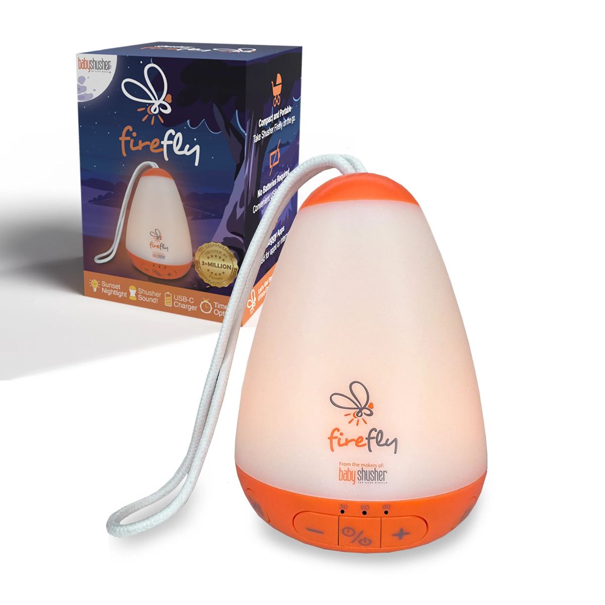 Baby Shusher - Firefly Sound and Light Soother – Baby On The Move