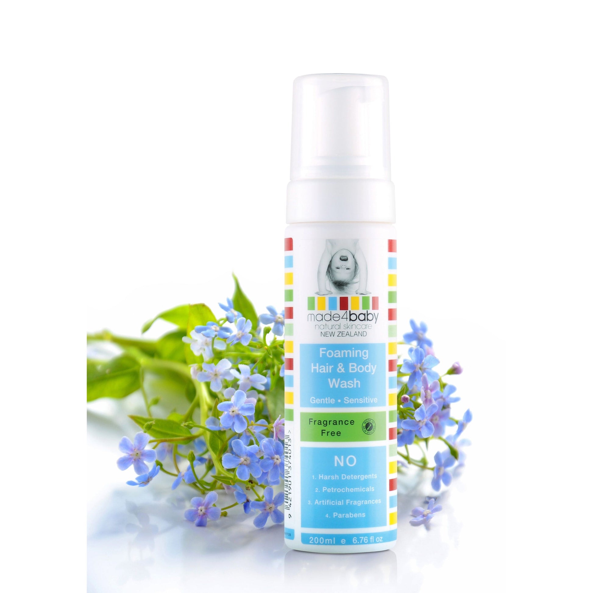 Made4Baby Fragrance Free Hair &amp; Body Wash