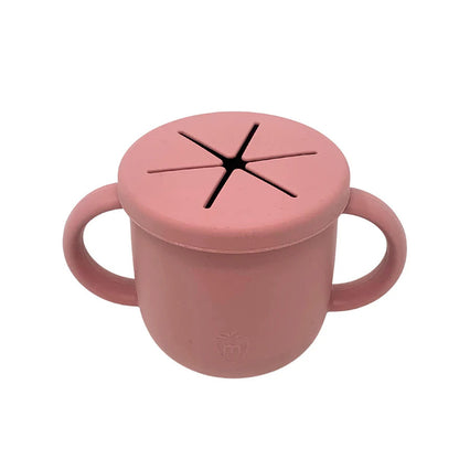 nil. Silicone snack cup
