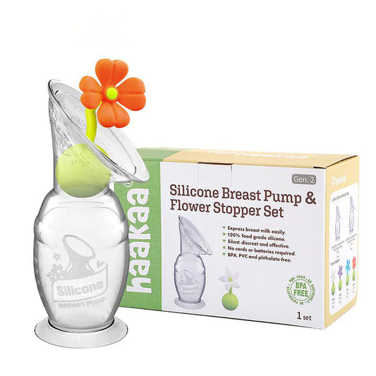 Haakaa Generation 2 100ml Breast Pump &amp; Flower Stopper Gift Box
