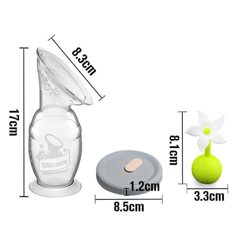 Haakaa New Mum Starter Pack - White Stopper (Generation 2 150ml Pump)