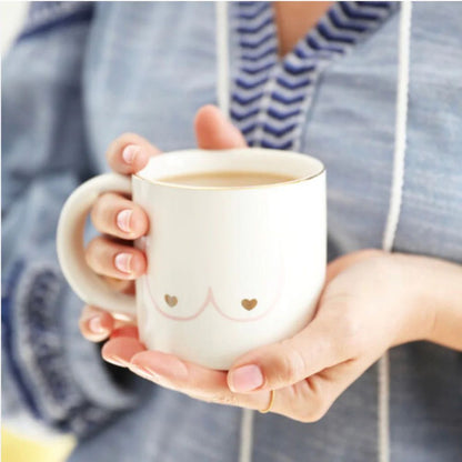 HotTea Mama Girl Power Boobies Mug