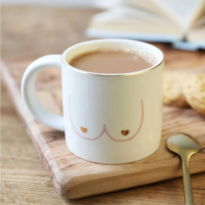 HotTea Mama Girl Power Boobies Mug