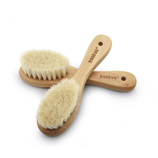 Haakaa Goat Wool Baby Hair Brush