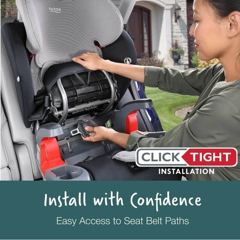 Britax Grow With You Clicktight Contour SafeWash
