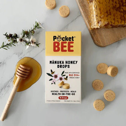 HaaKaa Pocketbee Mānuka Honey Drops - New Zealand Made