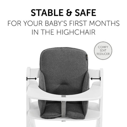 Hauck Alpha Cosy Select Highchair Insert - Jersey Charcoal
