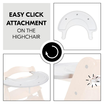 Hauck Alpha Play Tray White