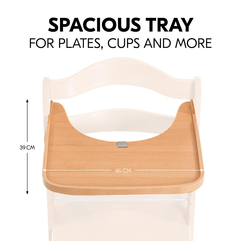 Hauck Alpha Wooden Highchair Tray