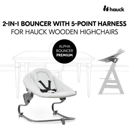 Hauck Highchair 2-in-1 Alpha Bouncer Premium
