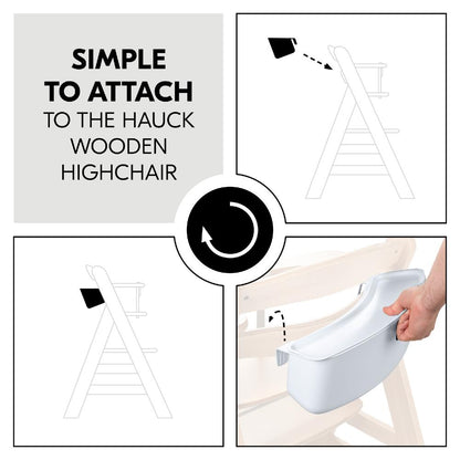 Hauck Highchair Box White