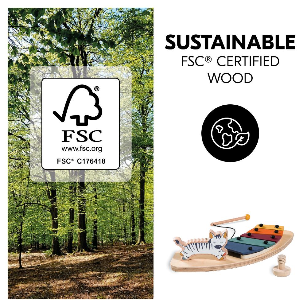 Hauck Play Music Zebra