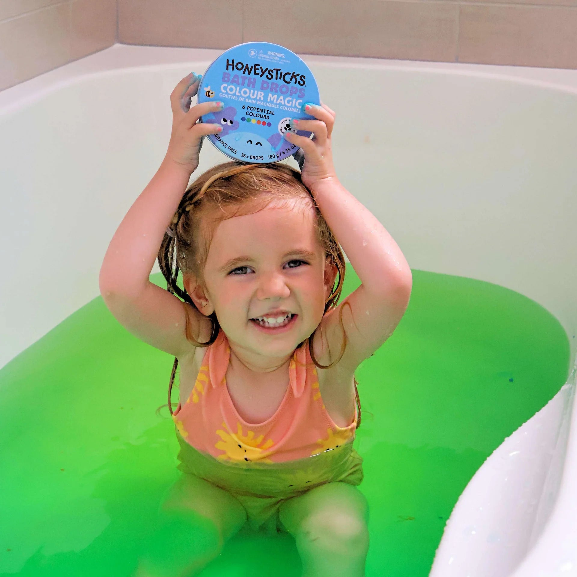 Honeysticks Bath Drops Colour Magic 36pk