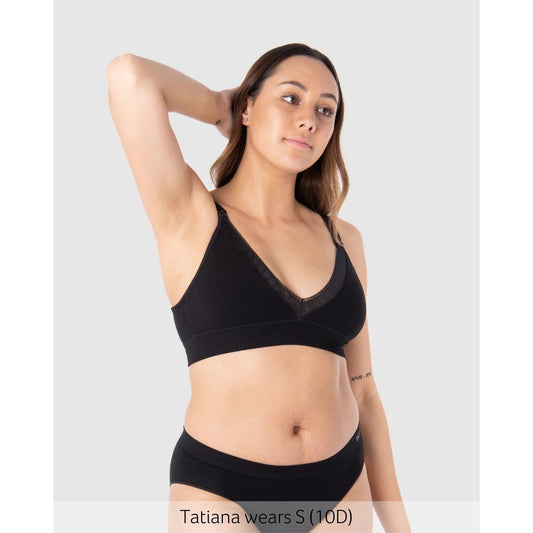Hotmilk Caress FlexFit Nursing Bra - Black