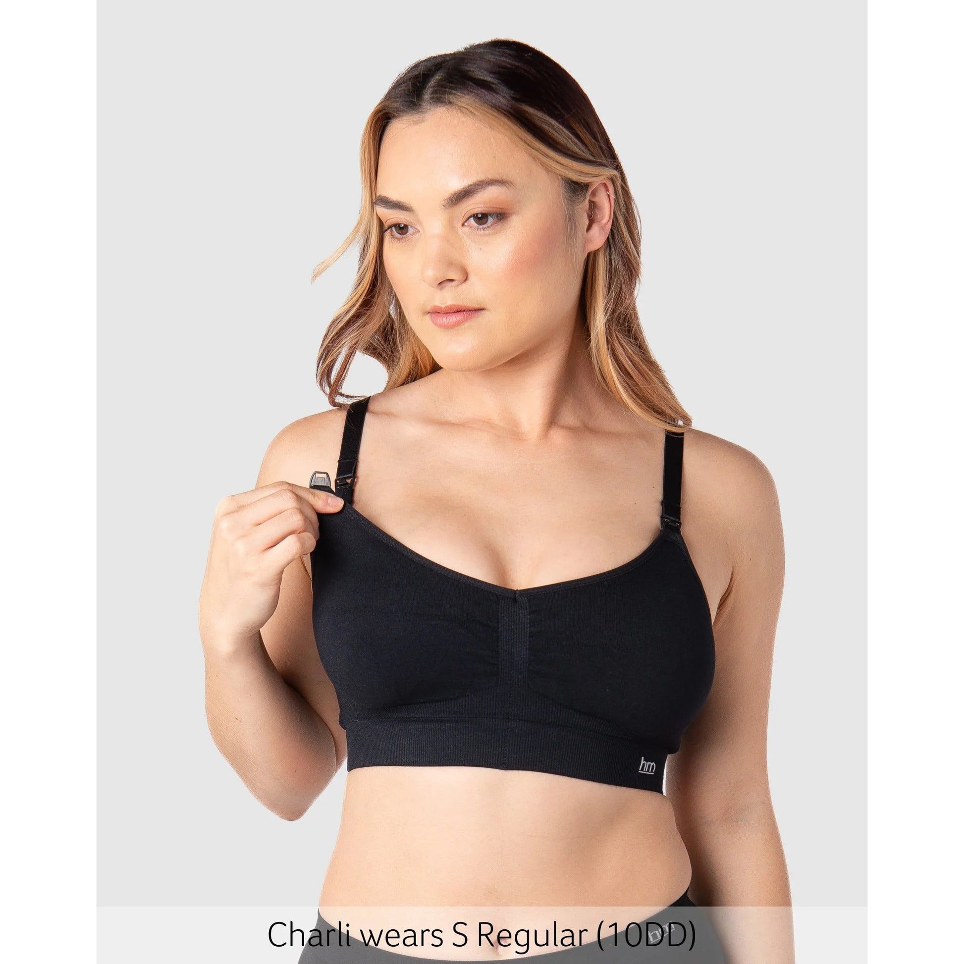 Hotmilk My Necessity 2.0 FlexFit Nursing Bra - Black