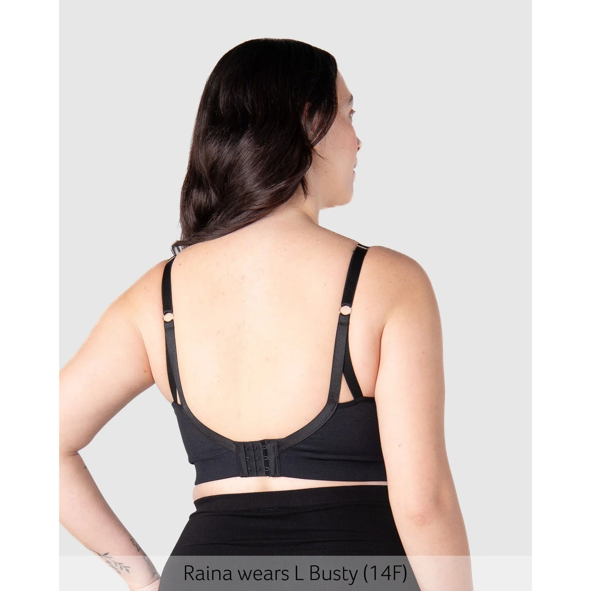 Hotmilk My Necessity 2.0 FlexFit Nursing Bra - Black Busty