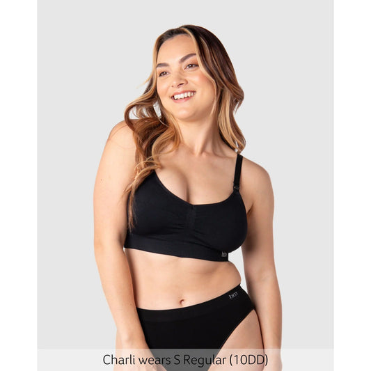 Hotmilk My Necessity 2.0 FlexFit Nursing Bra - Black