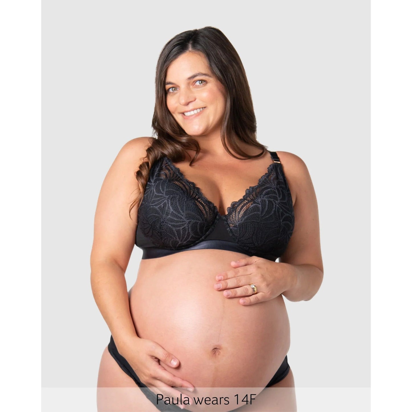 Hotmilk Warrior Plunge 2.0 Nursing Bra - Black