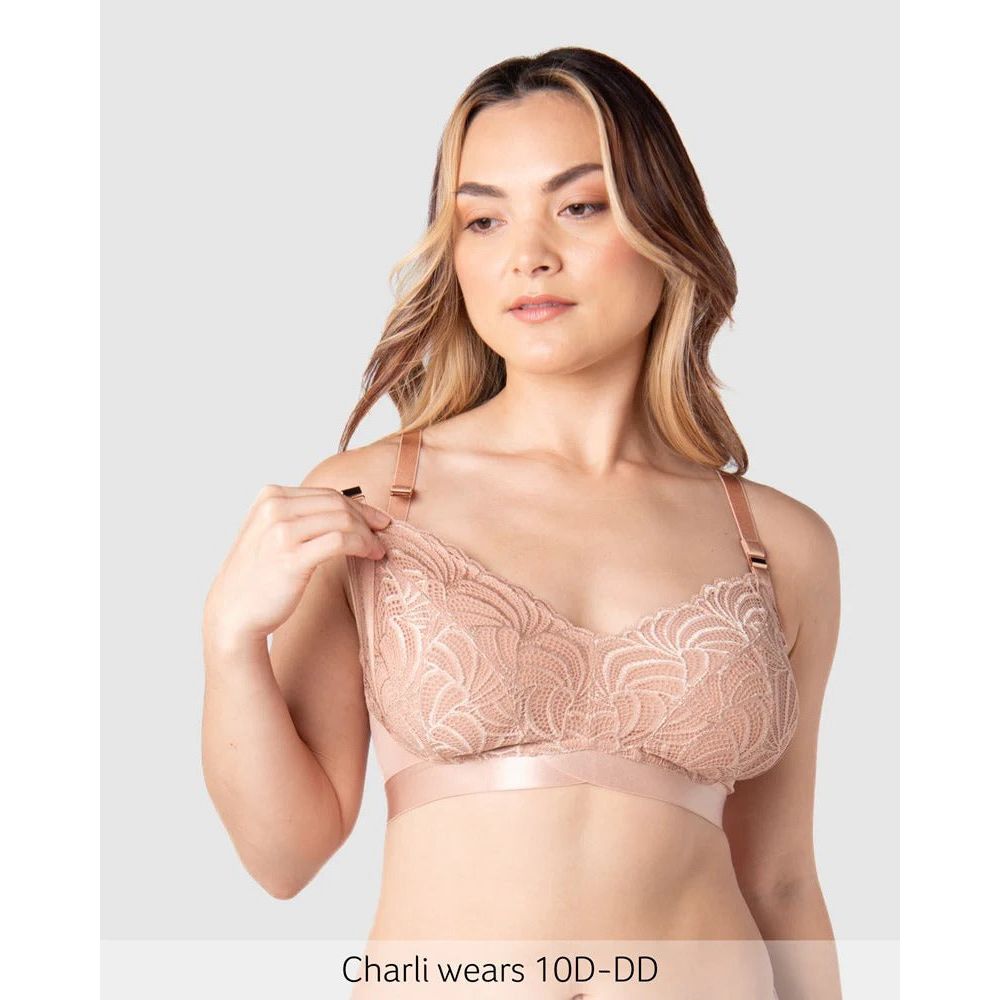 Hotmilk Warrior Plunge 2.0 Nursing Bra - Bronze