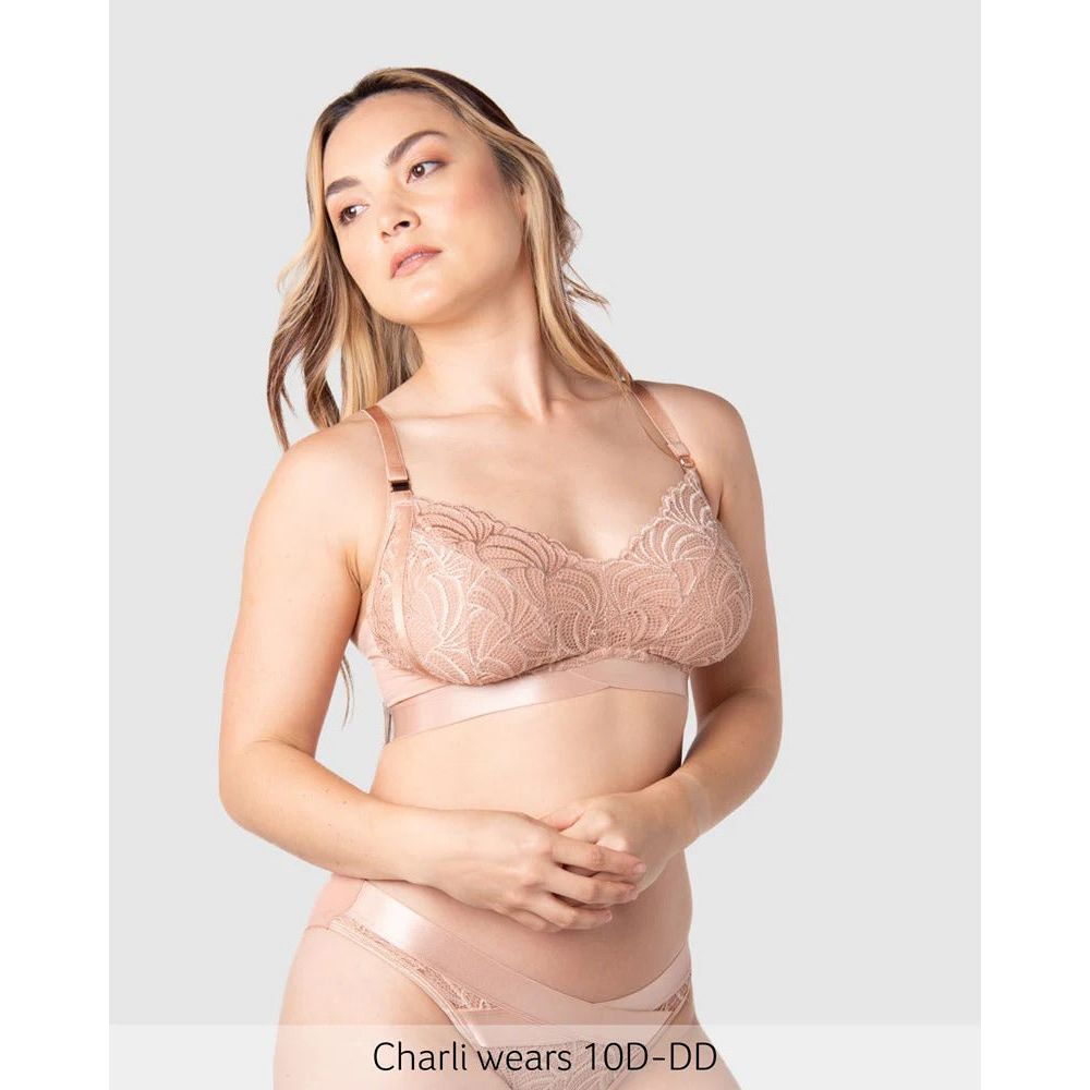 Hotmilk Warrior Plunge 2.0 Nursing Bra - Bronze