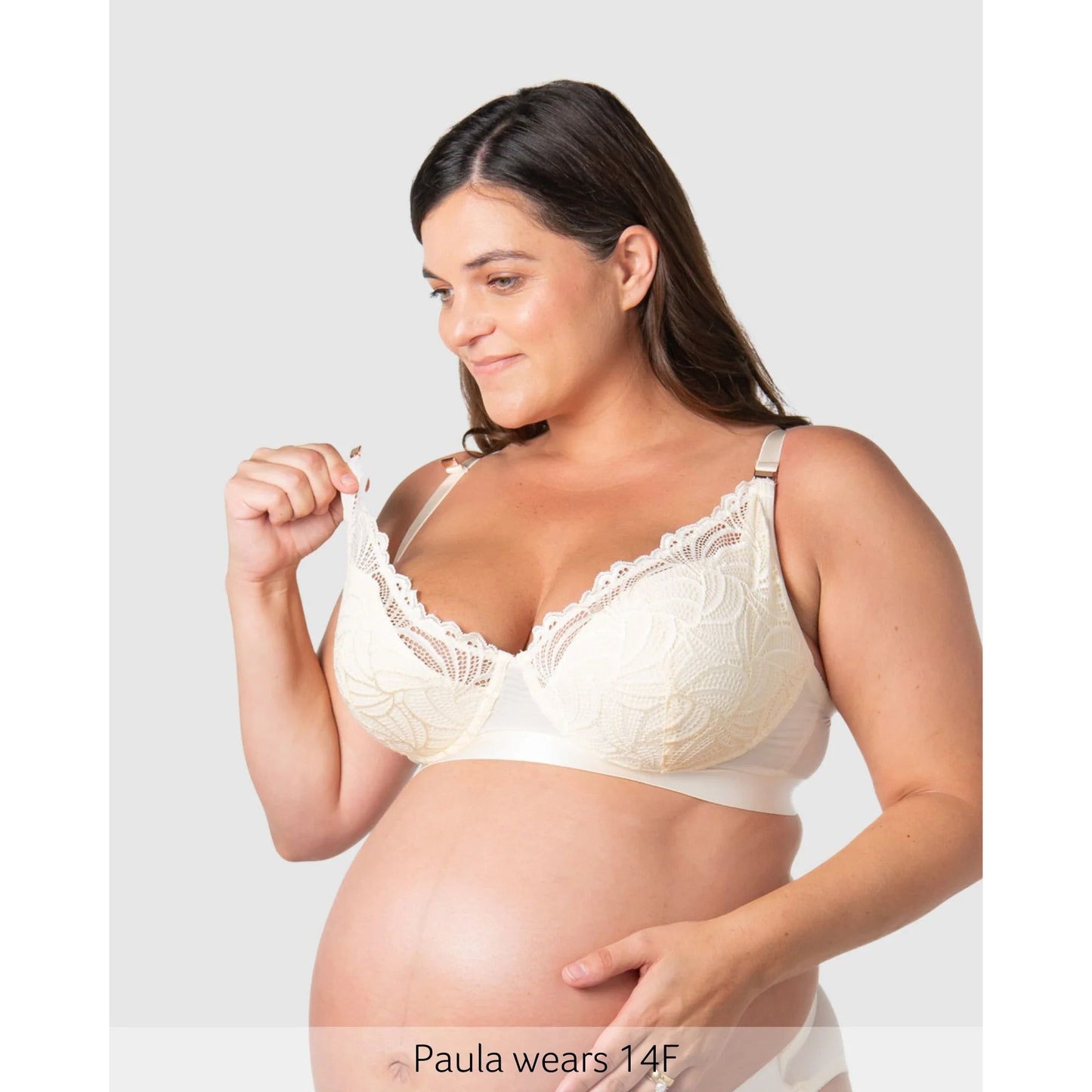 Hotmilk Warrior Plunge 2.0 Nursing Bra - Ivory