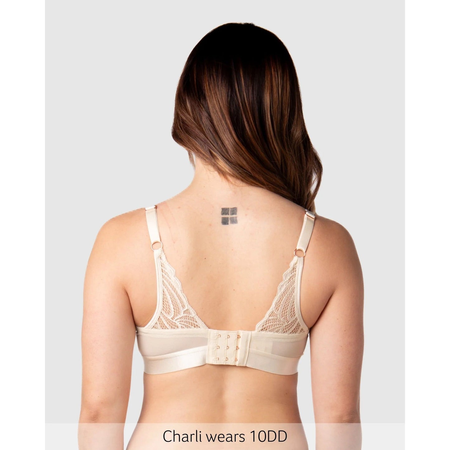 Hotmilk Warrior Plunge 2.0 Nursing Bra - Ivory