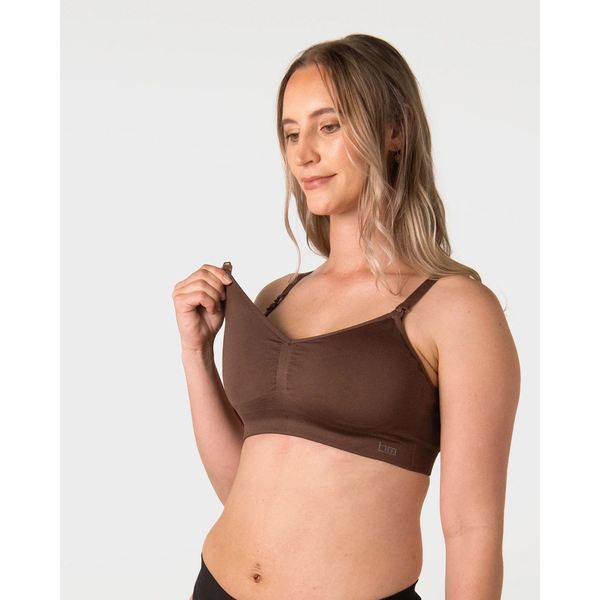 Hotmilk My Necessity 2.0 FlexFit Nursing Bra - Chocolate