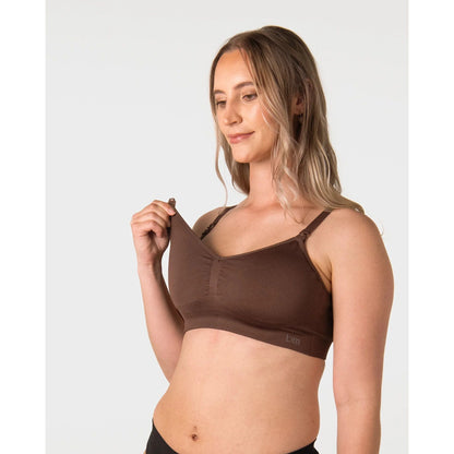Hotmilk My Necessity 2.0 FlexFit Nursing Bra - Chocolate