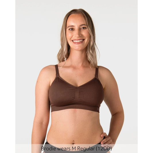 Hotmilk My Necessity 2.0 FlexFit Nursing Bra - Chocolate