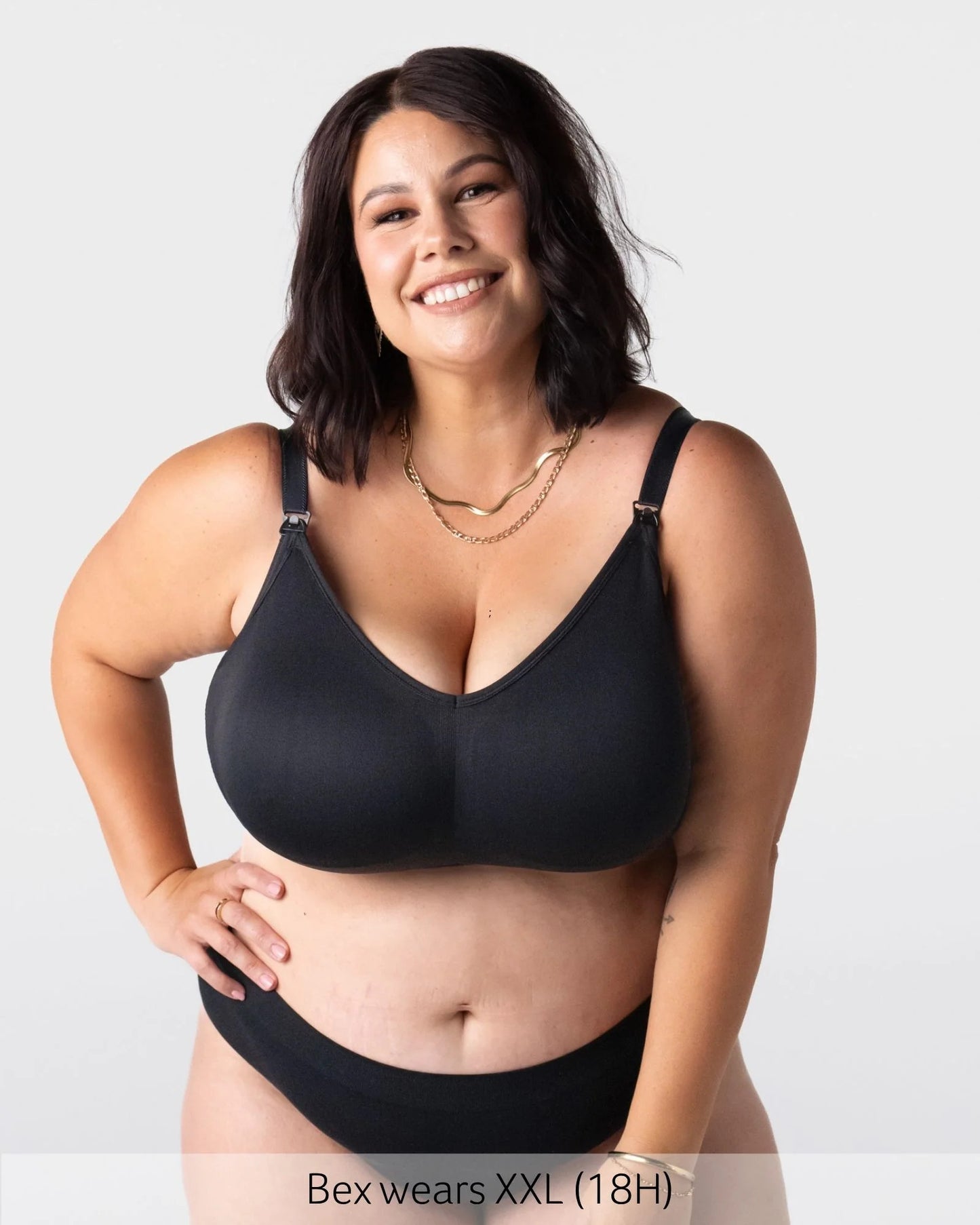 Hotmilk My Everyday FlexFit Nursing Bra - Black Busty