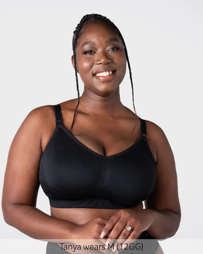 Hotmilk My Everyday FlexFit Nursing Bra - Black Busty