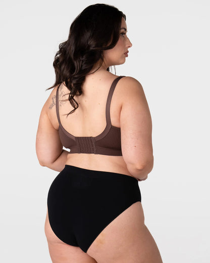 Hotmilk My Everyday FlexFit Nursing Bra - Chocolate Busty