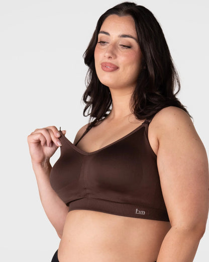 Hotmilk My Everyday FlexFit Nursing Bra - Chocolate Busty