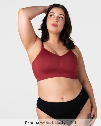 Hotmilk My Necessity 2.0 FlexFit Nursing Bra - Cherry Busty