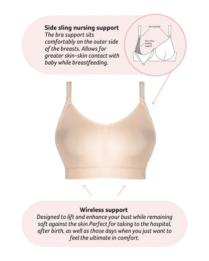 Hotmilk My Everyday FlexFit Nursing Bra - Latte Busty