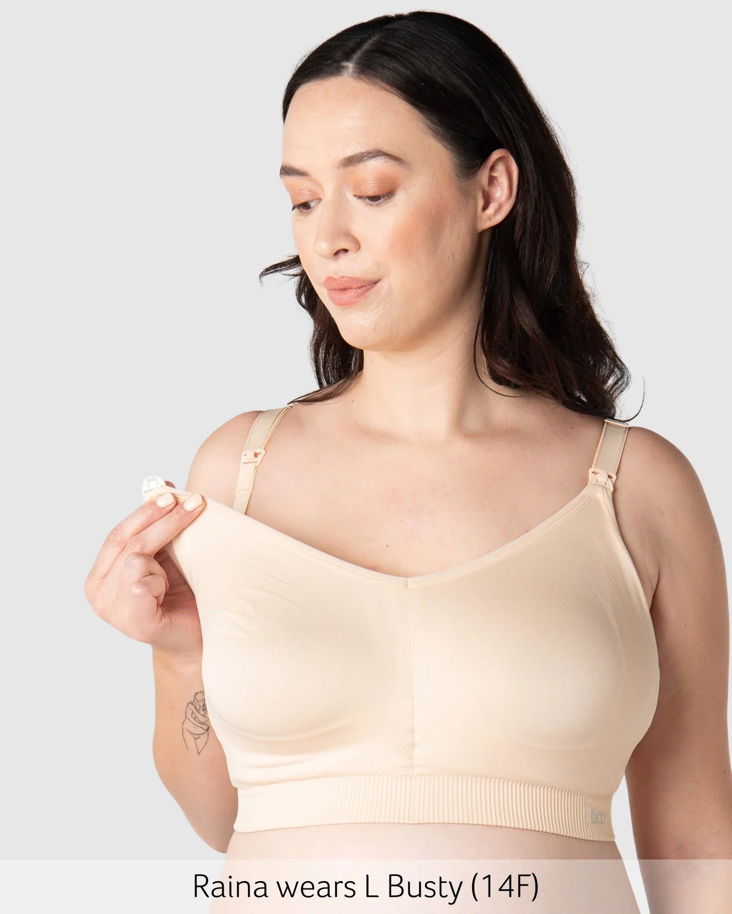 Hotmilk My Everyday FlexFit Nursing Bra - Latte Busty