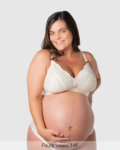 Hotmilk Warrior 2.0 FlexFit Nursing Bra - Ivory