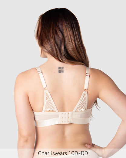 Hotmilk Warrior 2.0 FlexFit Nursing Bra - Ivory