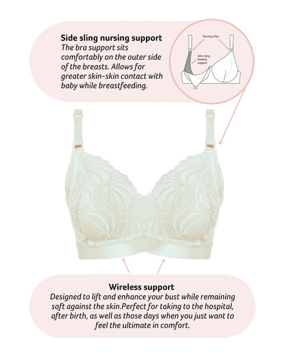 Hotmilk Warrior 2.0 FlexFit Nursing Bra - Ivory