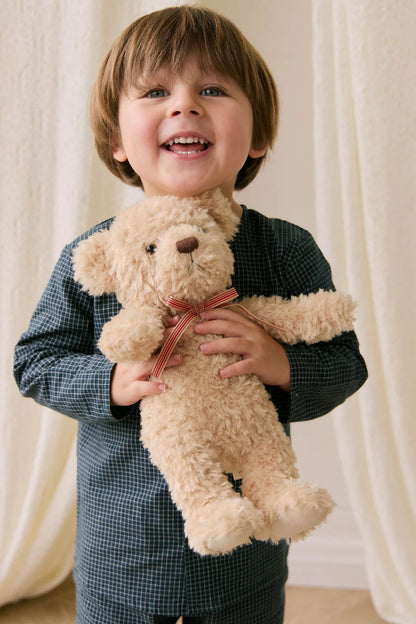 Snuggle Bunnies - Arthur with Red Stripe Bow