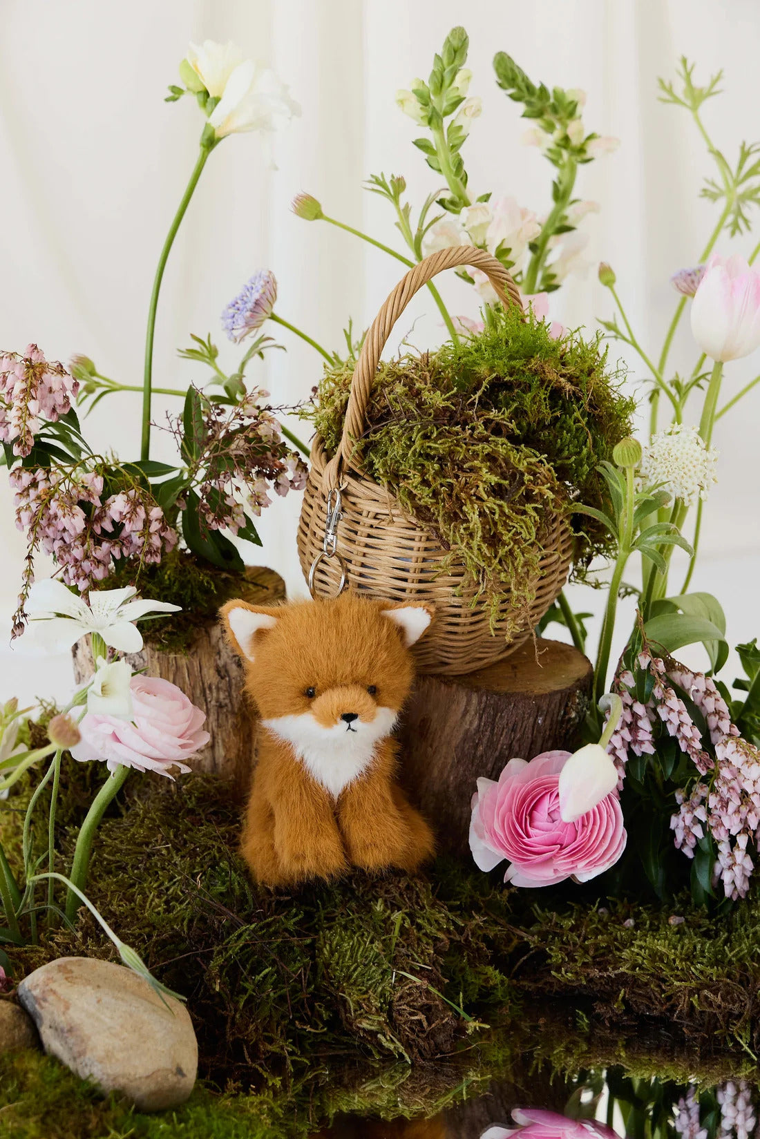 Snuggle Bunnies - Archie Keyring - Natural
