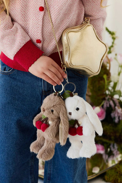 Snuggle Bunnies - Cherry Penelope Keyring