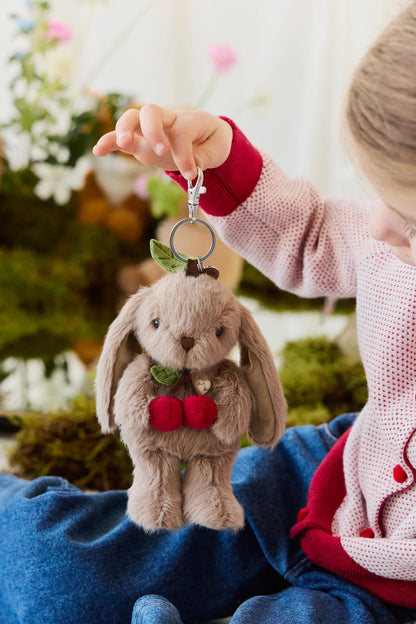 Snuggle Bunnies - Cherry Penelope Keyring