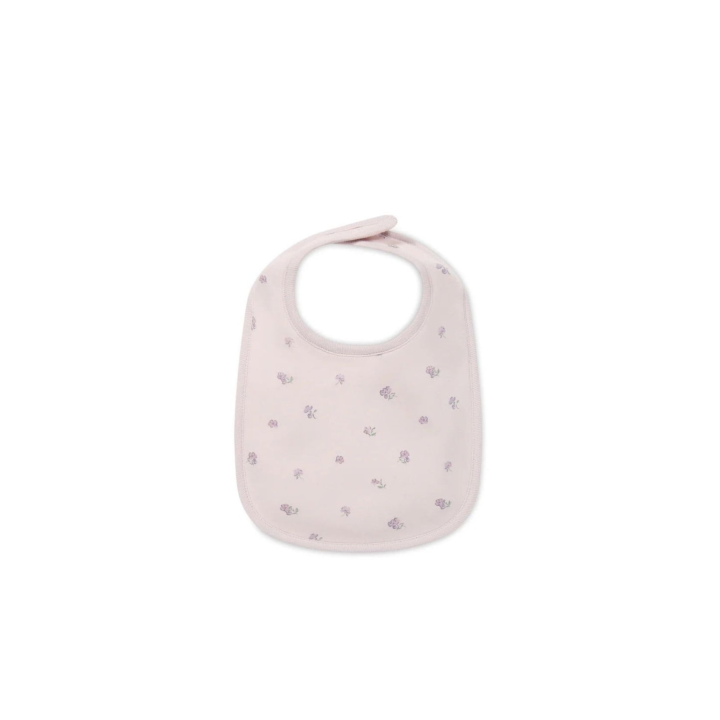 Jamie Kay Organic Cotton Bib - Meredith Violet