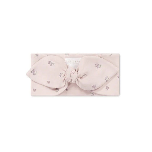 Jamie Kay Organic Cotton Headband - Meredith Violet