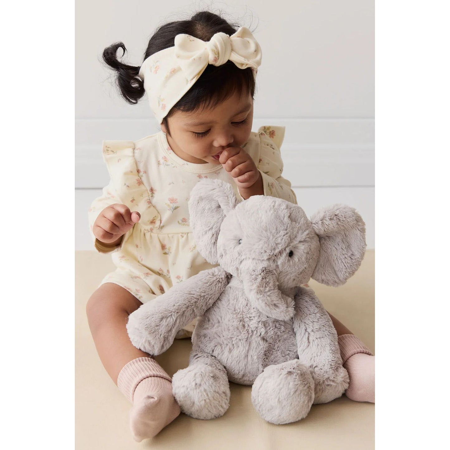 Jamie Kay Organic Cotton Headband - Emilia Egret
