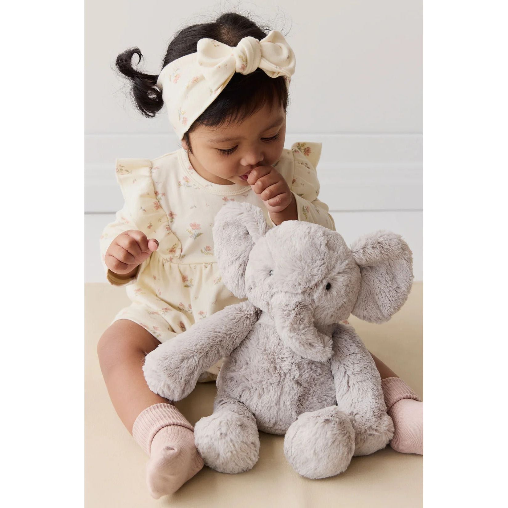 Jamie Kay Organic Cotton Headband - Emilia Egret