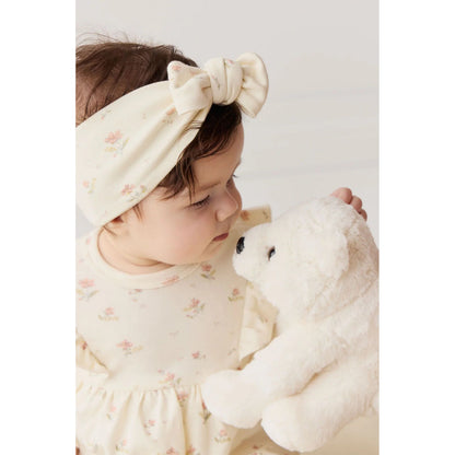 Jamie Kay Organic Cotton Headband - Emilia Egret