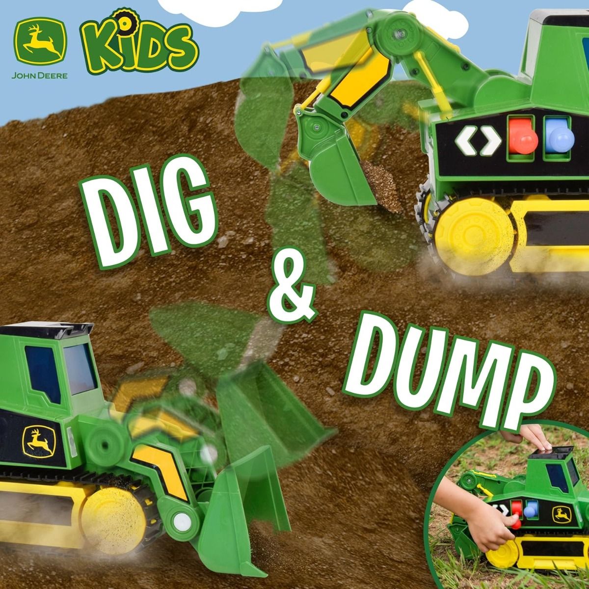John Deere 2 in 1 Mega Excavator